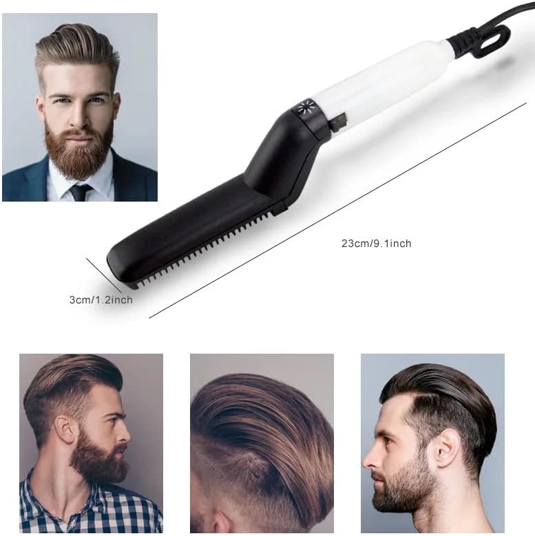 Beard and Hair Straightening Comb Brush for Men/Women.