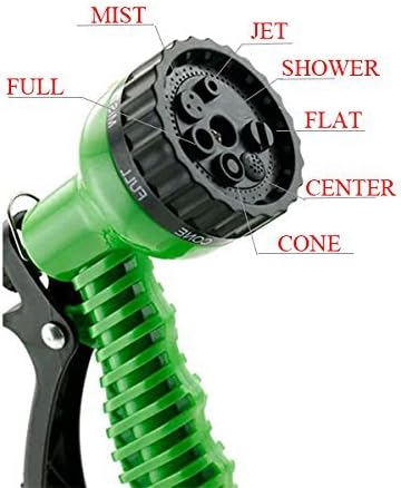 Expandable Water Pipe with Multi Function Spray Gun (100FT)