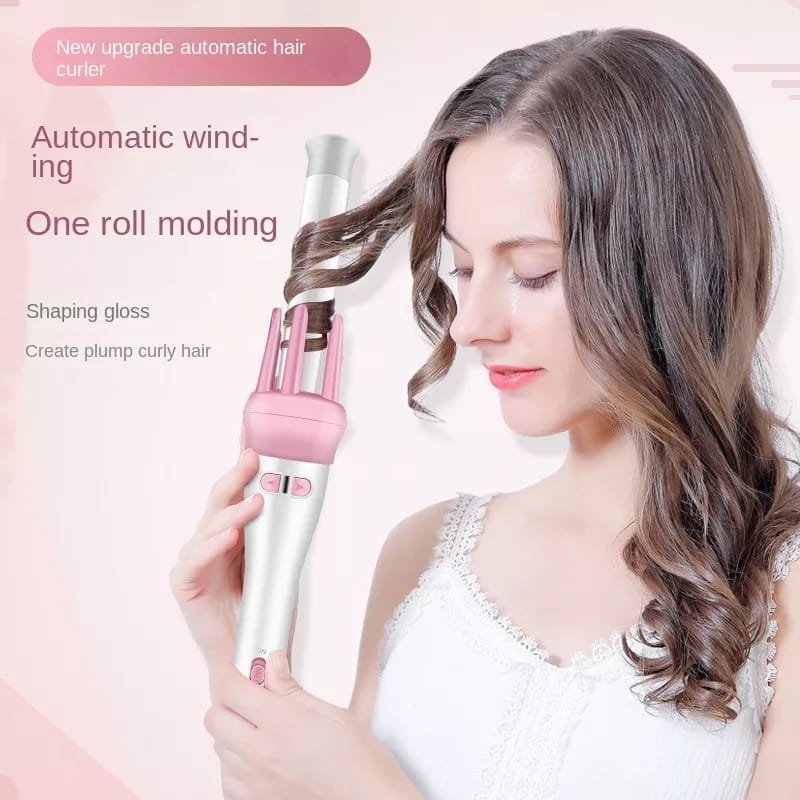 360° Automatic Rotating Professional Fast Heating Hair Curler